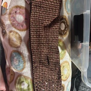 Men's Brown Tweed scarf